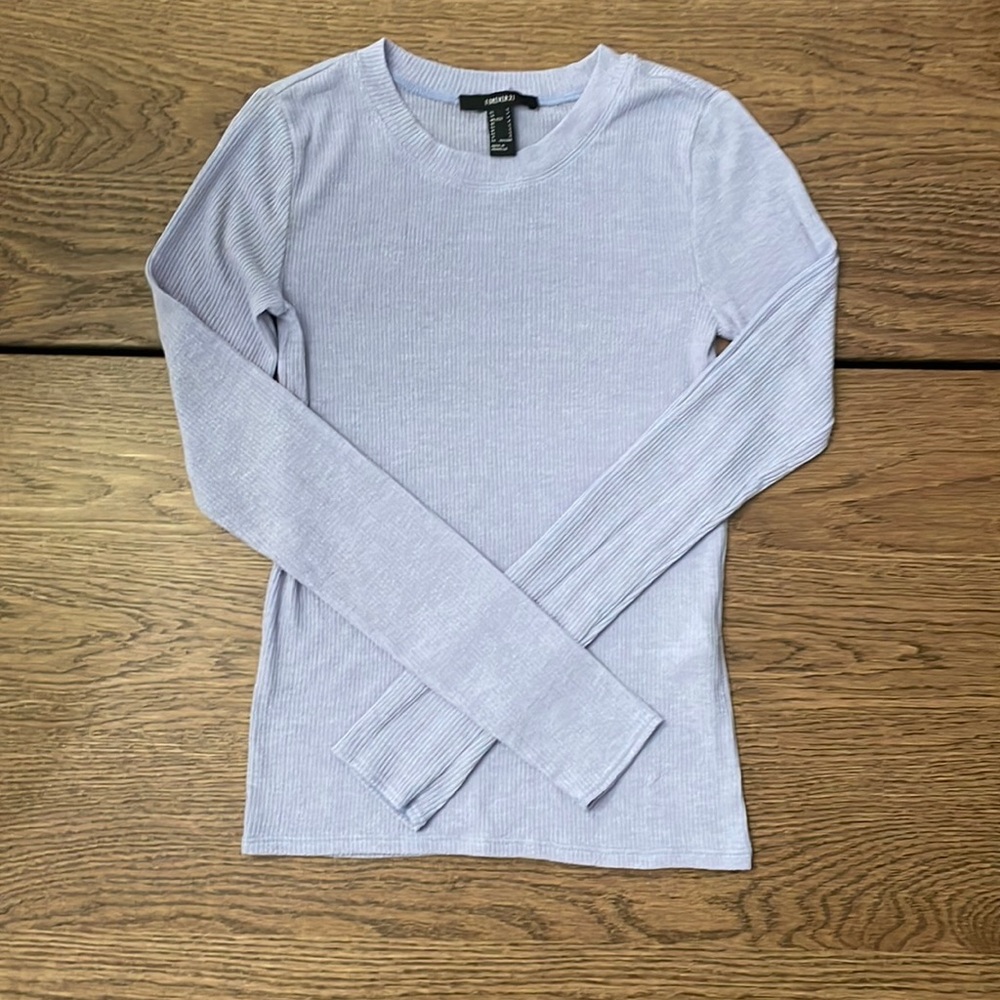 Forever 21 purple long sleeve